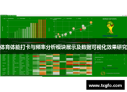 体育体能打卡与频率分析模块展示及数据可视化效果研究
